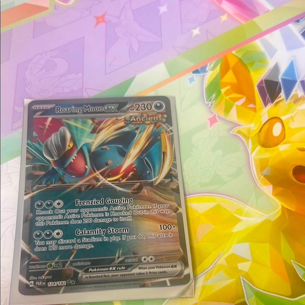 Roaring Moon EX Ancient Roar Pokémon Card